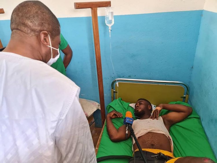 NDIKINIMEKE TRAGIC ACCIDENT: GOVERNMENT MEMBERS VISIT THE INJURED